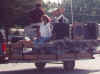 Brian and Sabina on the float
