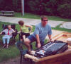 Craig on the sound board...