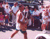 Steve marching in 1999 Chapin Labor Day Parade